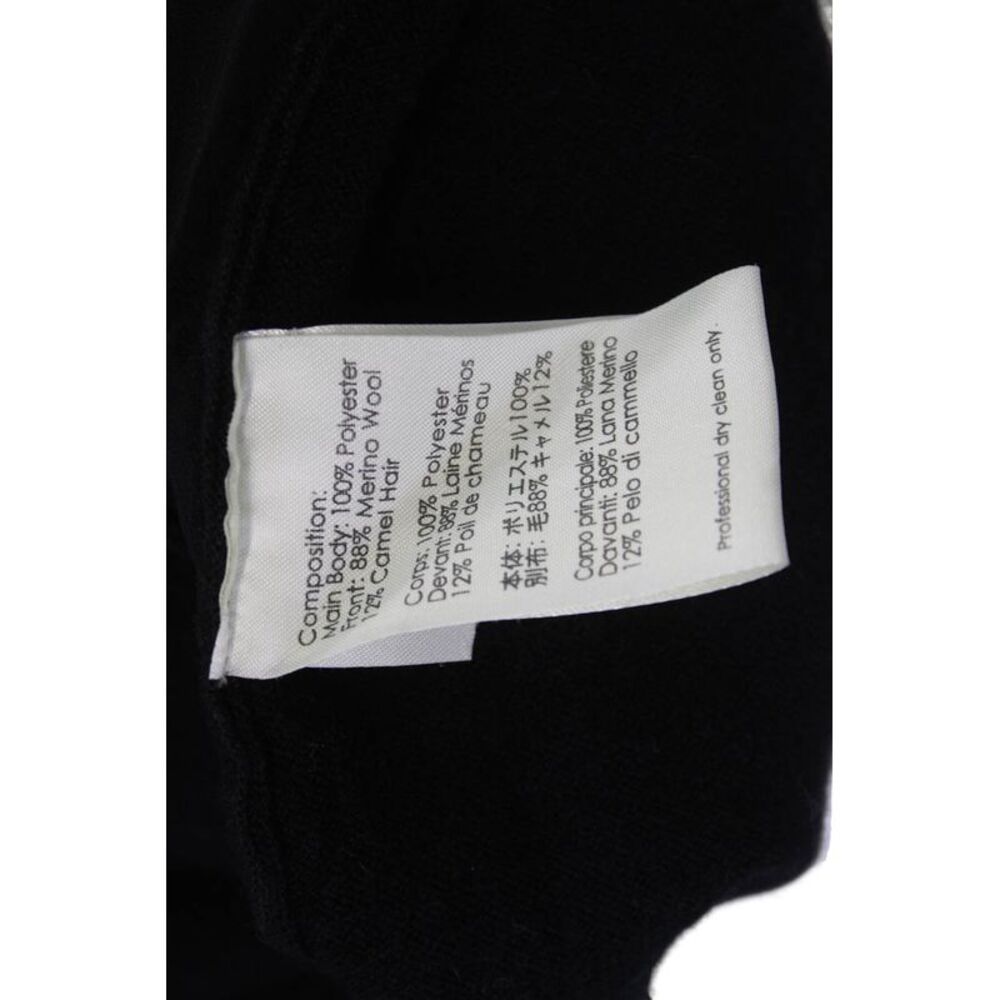 3.1 Phillip Lim Womens Black V-Neck Pullover Sweater Size S - Picture 5 of 6